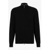 Cardigan regular fit en coton structuré HUGO BOSS