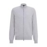 Cardigan regular fit en coton structuré HUGO BOSS