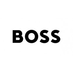 Pull regular fit col rond en coton HUGO BOSS