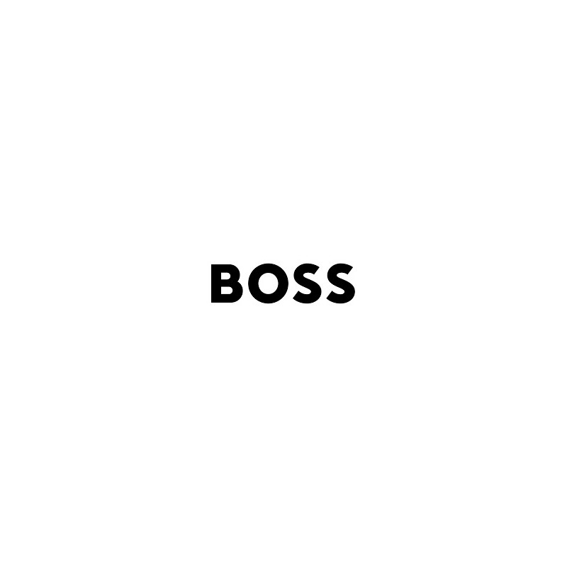 Pull regular fit col rond en coton HUGO BOSS