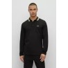 Polo en piqué de coton avec détails sur le col HUGO BOSS