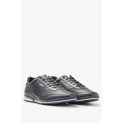 Baskets basses en cuir...