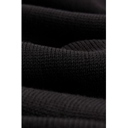 Echarpe en laine vierge à logo brodé HUGO BOSS