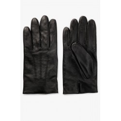 Gants en cuir nappa avec lettres du logo HUGO BOSS