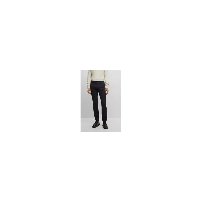 Jean Slim fit en denim stretch effet chiné HUGO BOSS