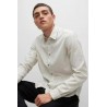 Chemise Regular en flanelle de coton BOSS