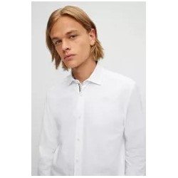 50477838 Chemise Regular en coton oxford à logo BOSS