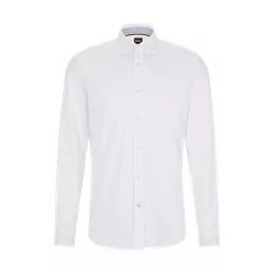 50477838 Chemise Regular en coton oxford à logo BOSS