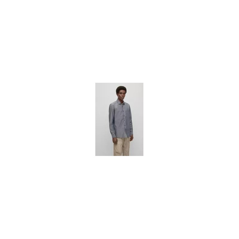 50477838 Chemise Regular en coton oxford à logo BOSS