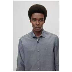 50477838 Chemise Regular en coton oxford à logo BOSS