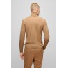 Pull à col roulé slim fit en laine vierge HUGO BOSS