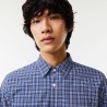 Chemise homme regular fit imprimé carreaux LACOSTE