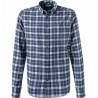Chemise en flanelle de coton à carreaux BUGATTI