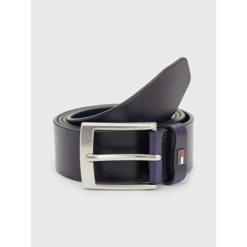 CEINTURE EN CUIR TEXTURÉ TOMMY HILFIGER