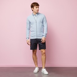 Cardigan zippé en point de riz EDEN PARK