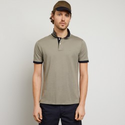 Polo piqué en coton Pima...
