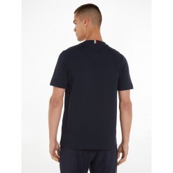 T-SHIRT À MONOGRAMME TH ET LOGO BRODÉ TOMMY HILFIGER