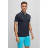 POLO EN COTON BIOLOGIQUE AVEC LOGO BOSS