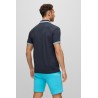 POLO EN COTON BIOLOGIQUE AVEC LOGO BOSS