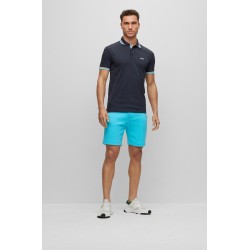 POLO EN COTON BIOLOGIQUE AVEC LOGO BOSS