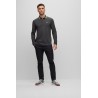 Polo en piqué de coton avec détails sur le col HUGO BOSS