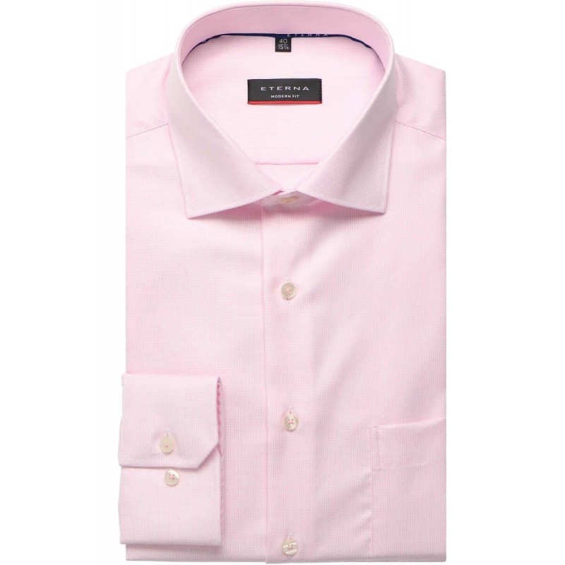 Chemise texturée en twill ETERNA