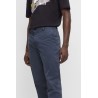Pantalon slim en coton BOSS
