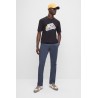 Pantalon slim en coton BOSS