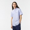 Chemisette regular fit en coton Oxford LACOSTE