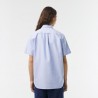 Chemisette regular fit en coton Oxford LACOSTE