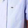 Chemisette regular fit en coton Oxford LACOSTE