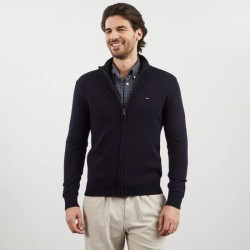 Cardigan zippé à col montant eden park