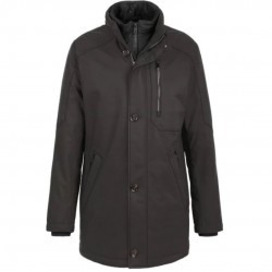 Veste chaude avec col en fourrure amovible Bugatti
