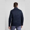 Veste déperlante à col officier bugatti