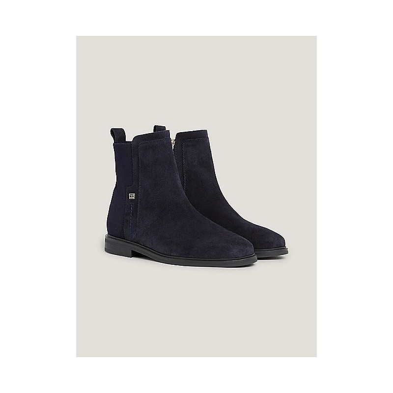 BOTTINES ESSENTIAL EN DAIM tommy hilfiger