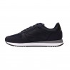 Baskets de running en mesh et aspect cuir boss