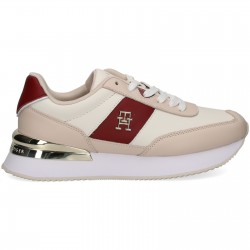BASKETS DE RUNNING ELEVATED EN CUIR tommy hilfiger