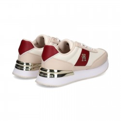 BASKETS DE RUNNING ELEVATED EN CUIR tommy hilfiger