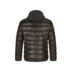 Doudoune matelassée en cuir MILESTONE