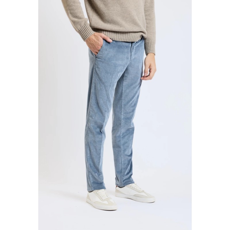 Pantalon chino en velours côtelé ALBERTO
