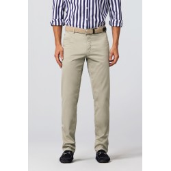 Pantalon chino micro print en coton bio MEYER