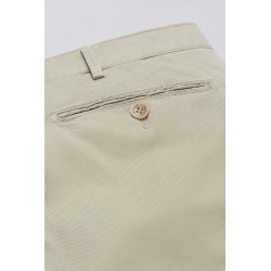 Pantalon chino micro print en coton bio MEYER