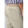 Pantalon chino micro print en coton bio MEYER
