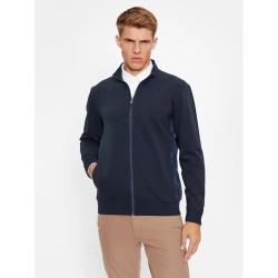 Sweat-shirt zippé à structure avec empiècements BOSS