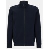 Sweat-shirt zippé à structure avec empiècements BOSS