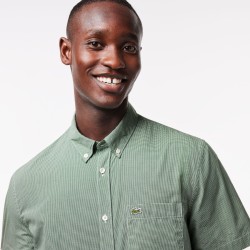 Chemisette à carreaux vichy...