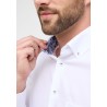 Chemise unie col boutonné ETERNA