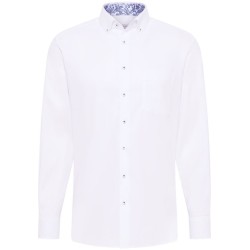 Chemise unie col boutonné ETERNA