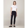 T-shirt en pur coton à logo TOMMY HILFIGER