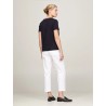 T-shirt en pur coton à logo TOMMY HILFIGER